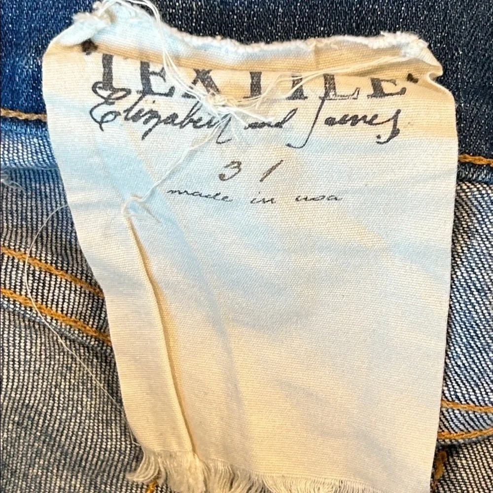 Elizabeth and James Textile skinny ankle jeans size 31